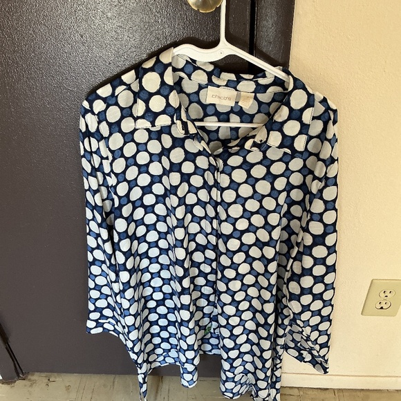 Chico’s blouse size 3 - Picture 1 of 2